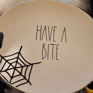 Rae Dunn HAVE A BITE 🕷 platter EUC